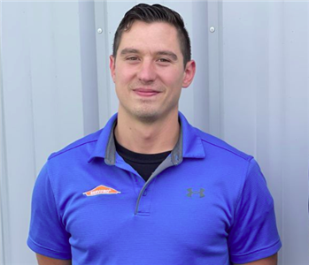 Nate Gillespey, team member at SERVPRO of Lincoln & Warren Counties